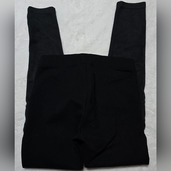 Tag Elemental Pants Size Small S Leggings Faux Leather Pull-On Black Leggins - Picture 5 of 5